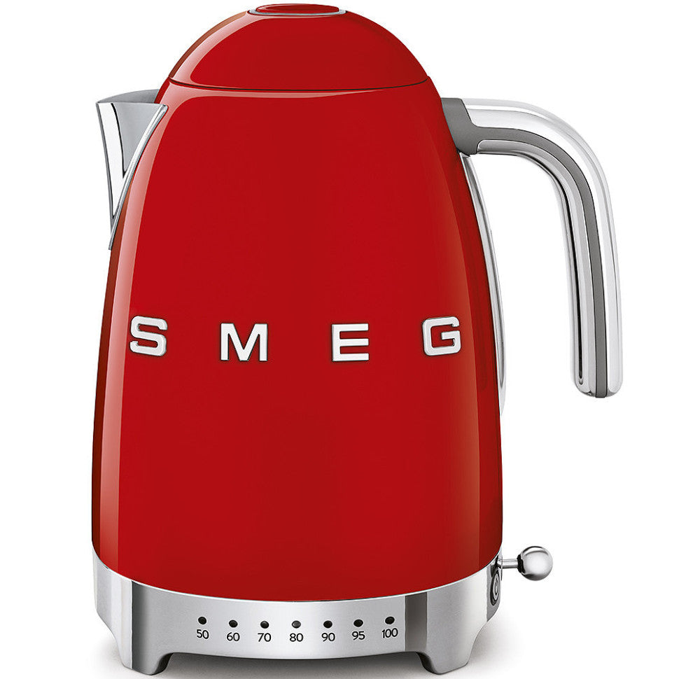 Чайник електричний з електронним управлінням Smeg KLF04RDEU - Aristomebli
