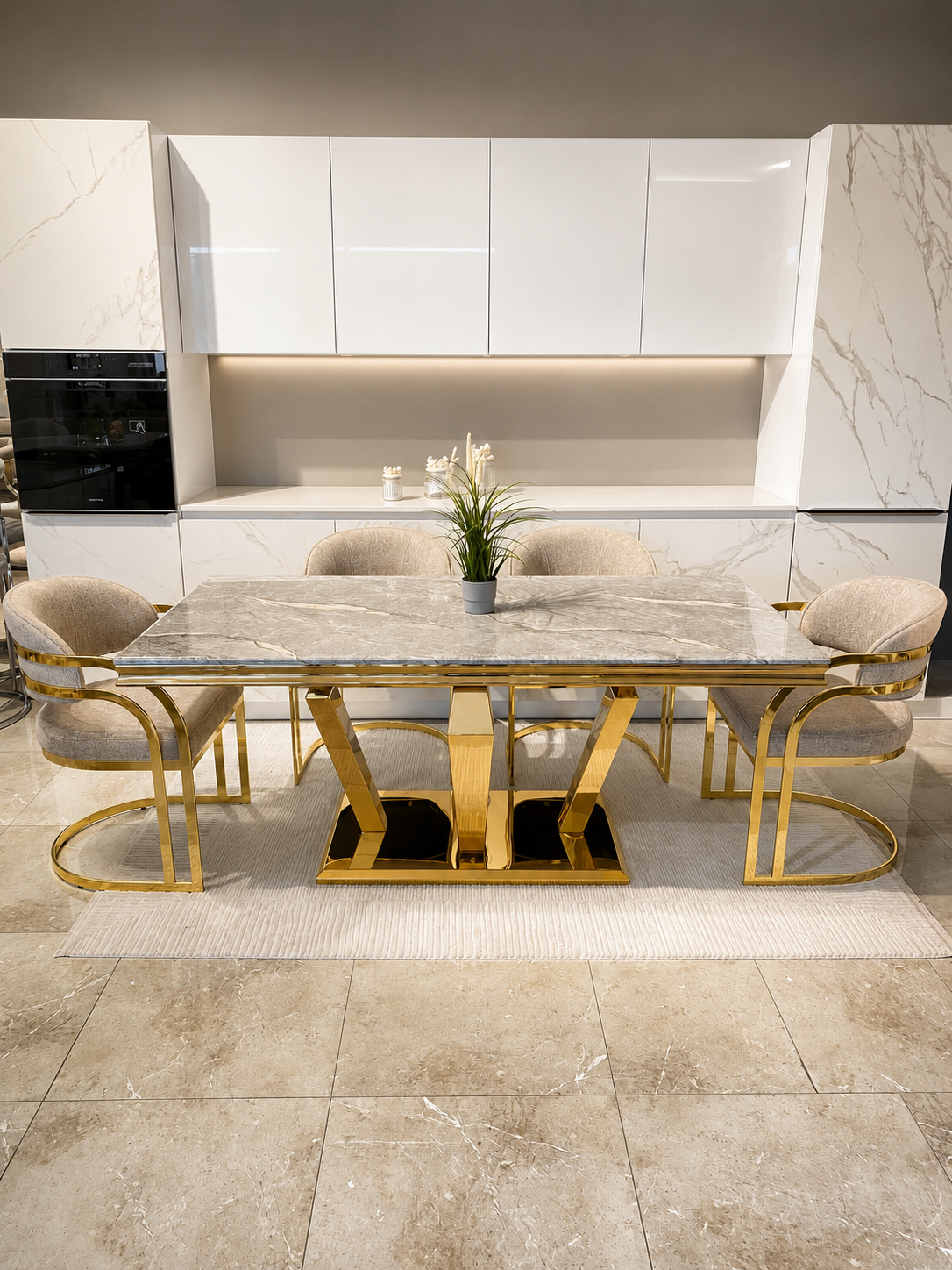 Стіл Diamond gold 180 - Aristomebli