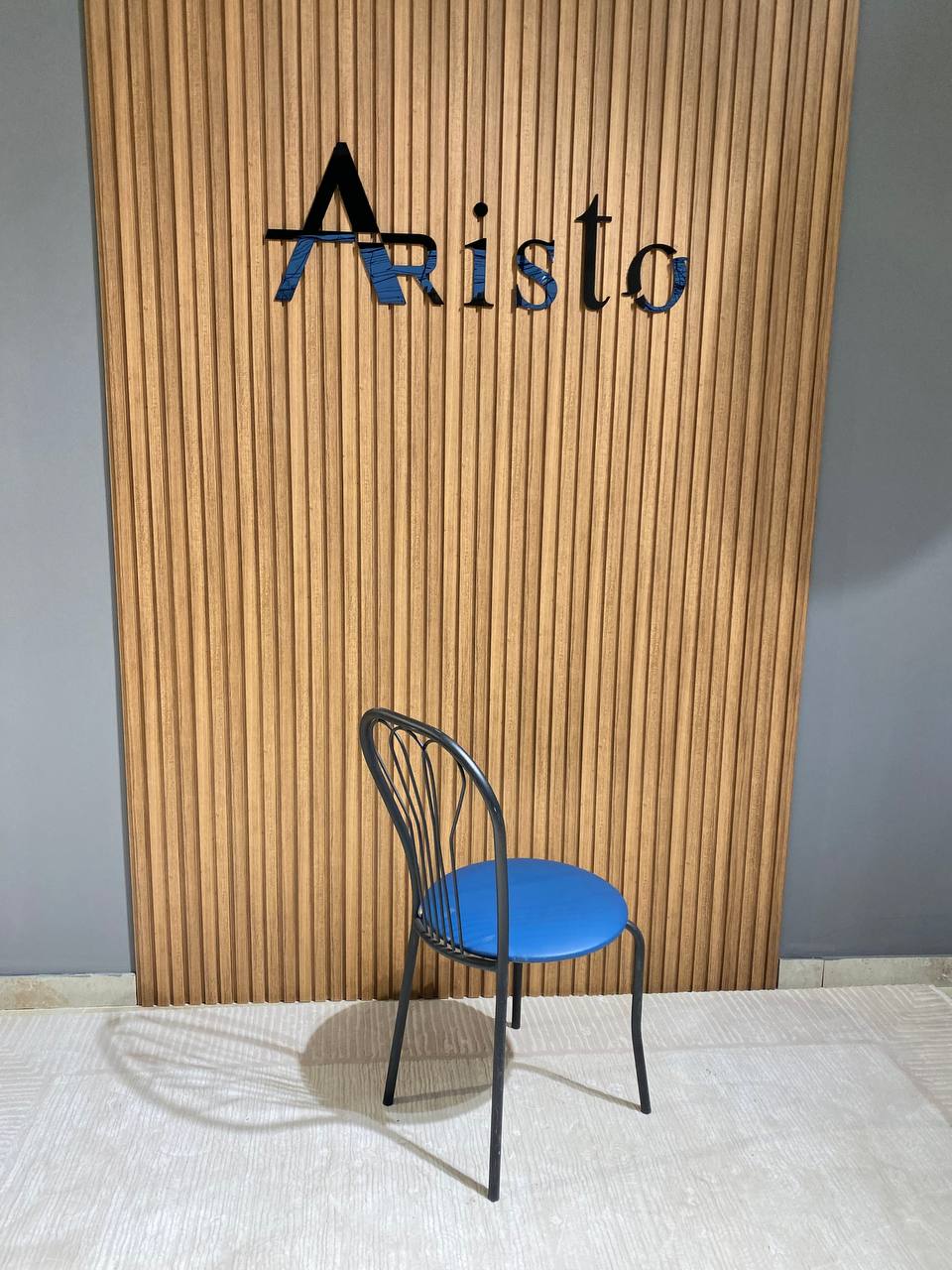 Стілець бістро синій - Aristomebli
