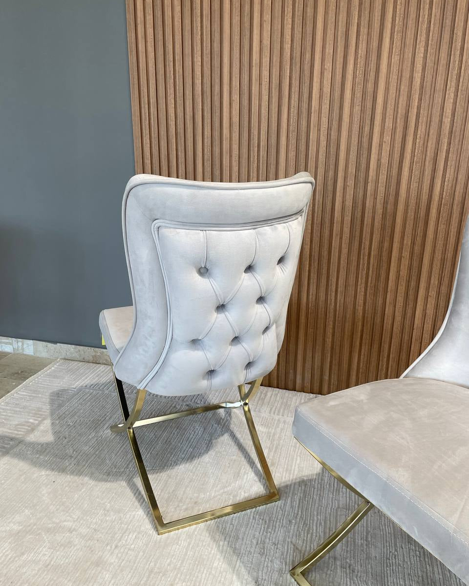 Стілець Rixos золото велюр - Aristomebli