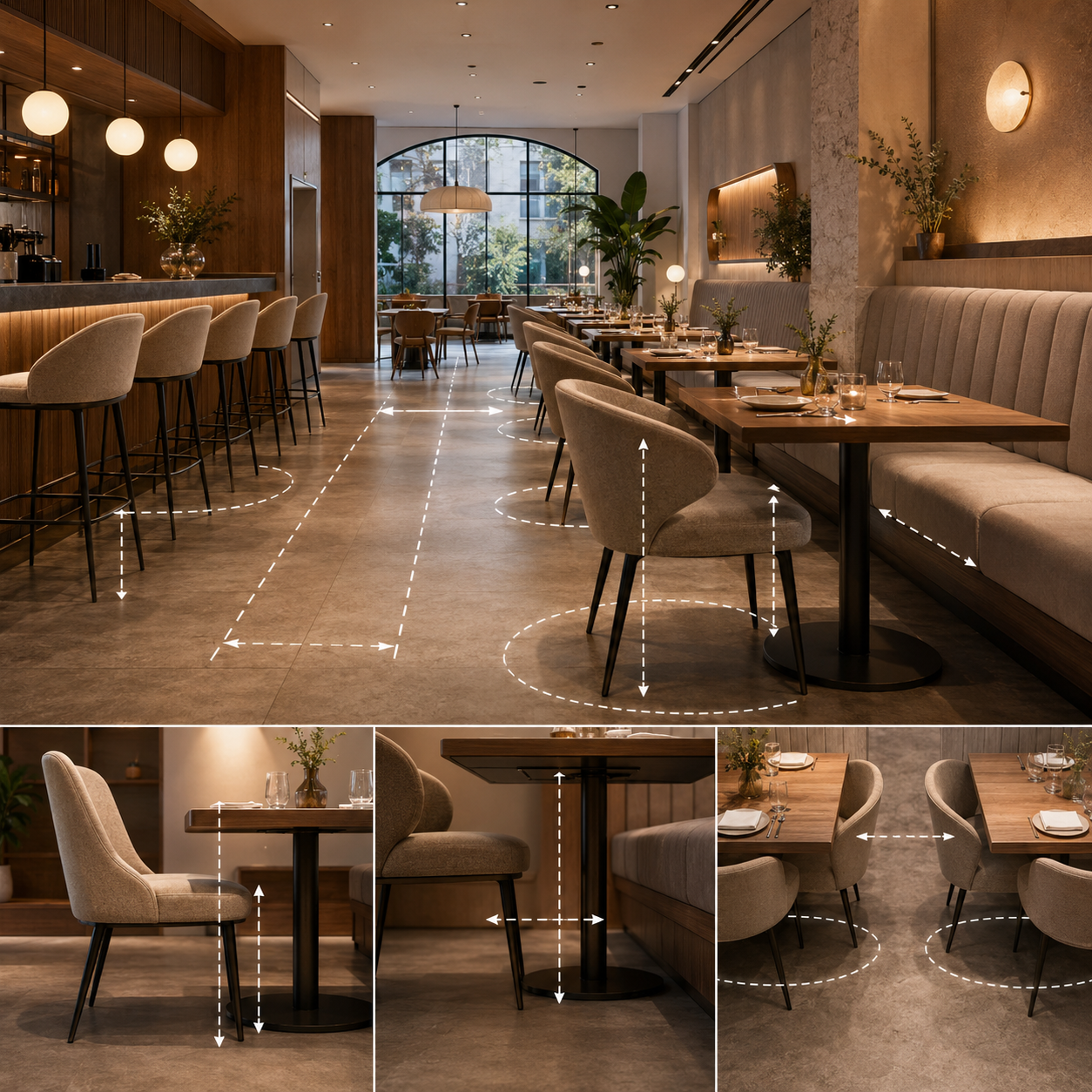 Меблі для HORECA та ергономіка залу