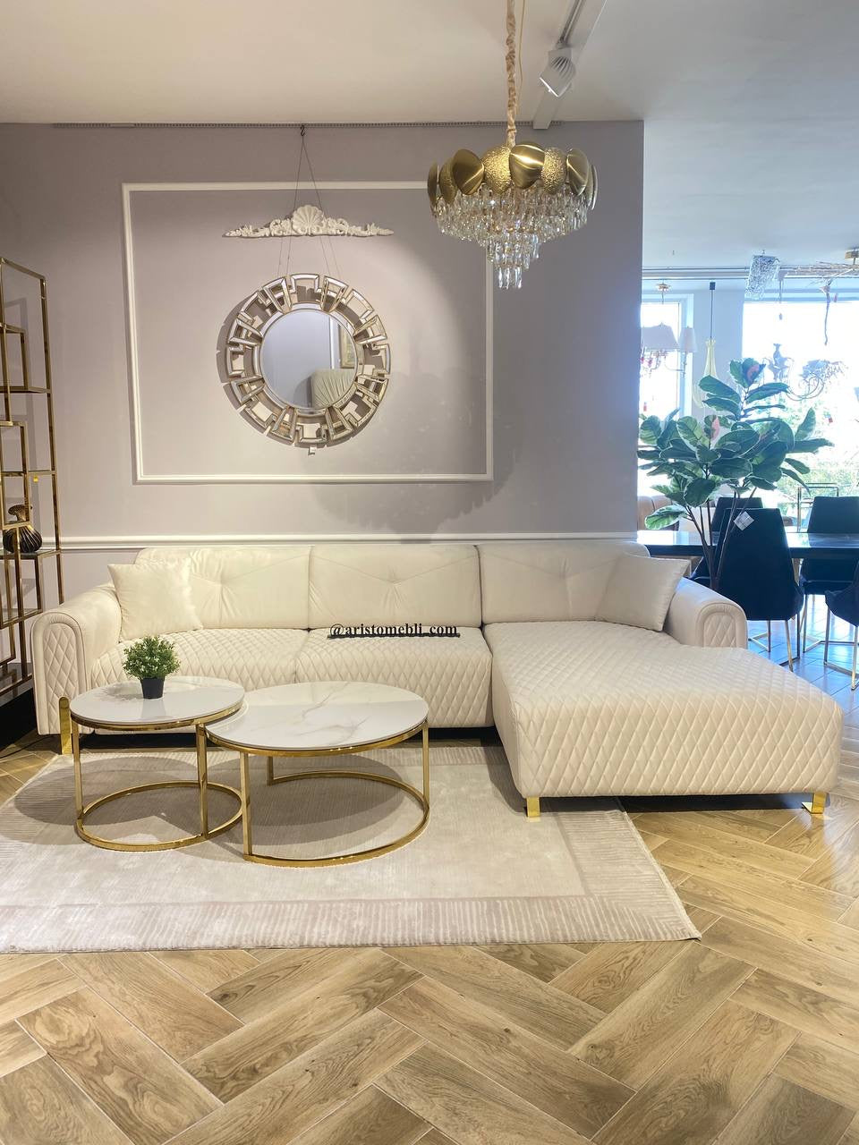 Диван Versace на електромоторі розкладний - Aristomebli