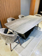Стіл Beatrice 200 travertino silver - Aristomebli