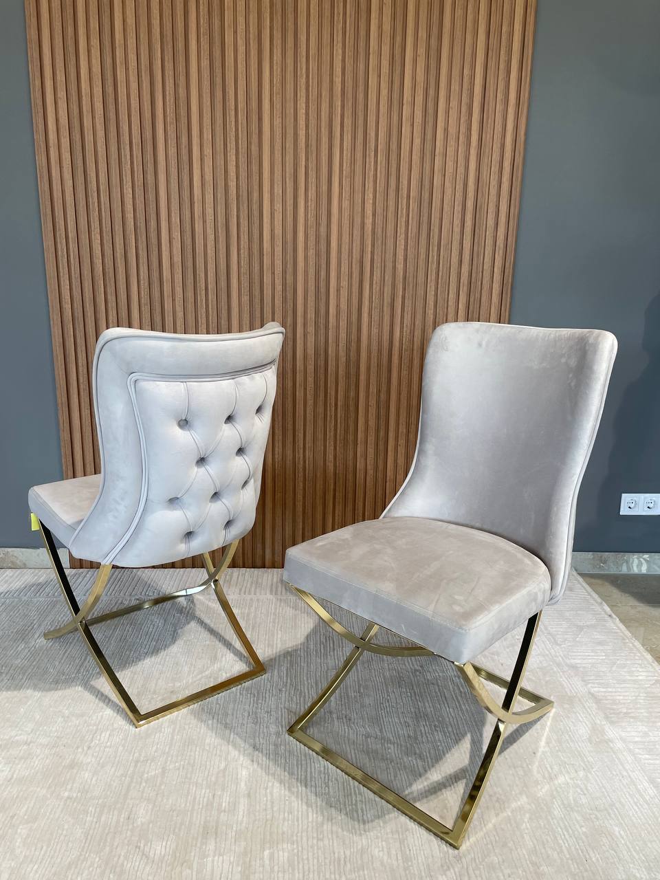 Стілець Rixos золото велюр - Aristomebli