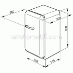 Холодильник Smeg FAB10LRD5