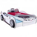 Ліжко-машина Coupe Friend біла Cilek