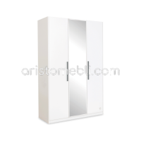 Шафа тридверна White 