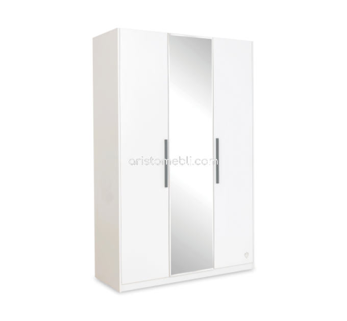 Шафа тридверна White 