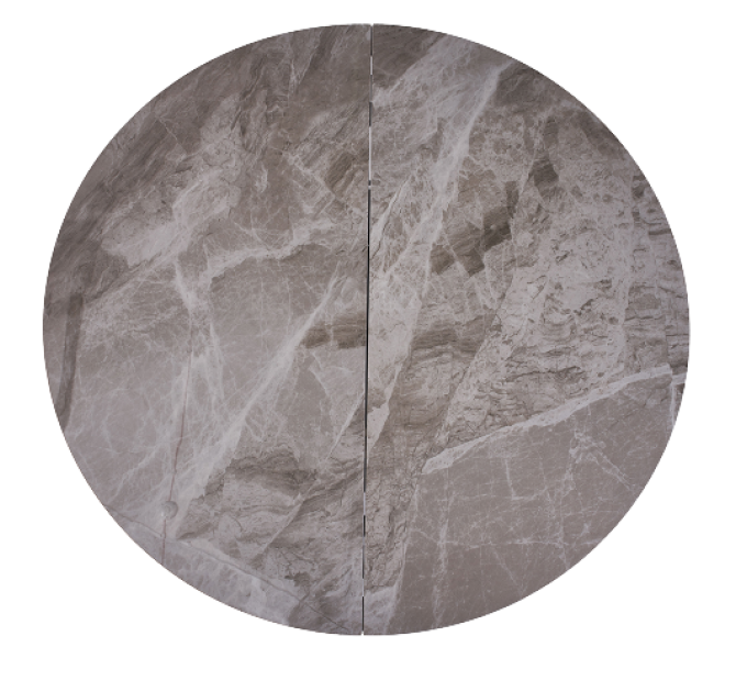 Стіл розкладний кераміка Moon Light Grey 110-140 см